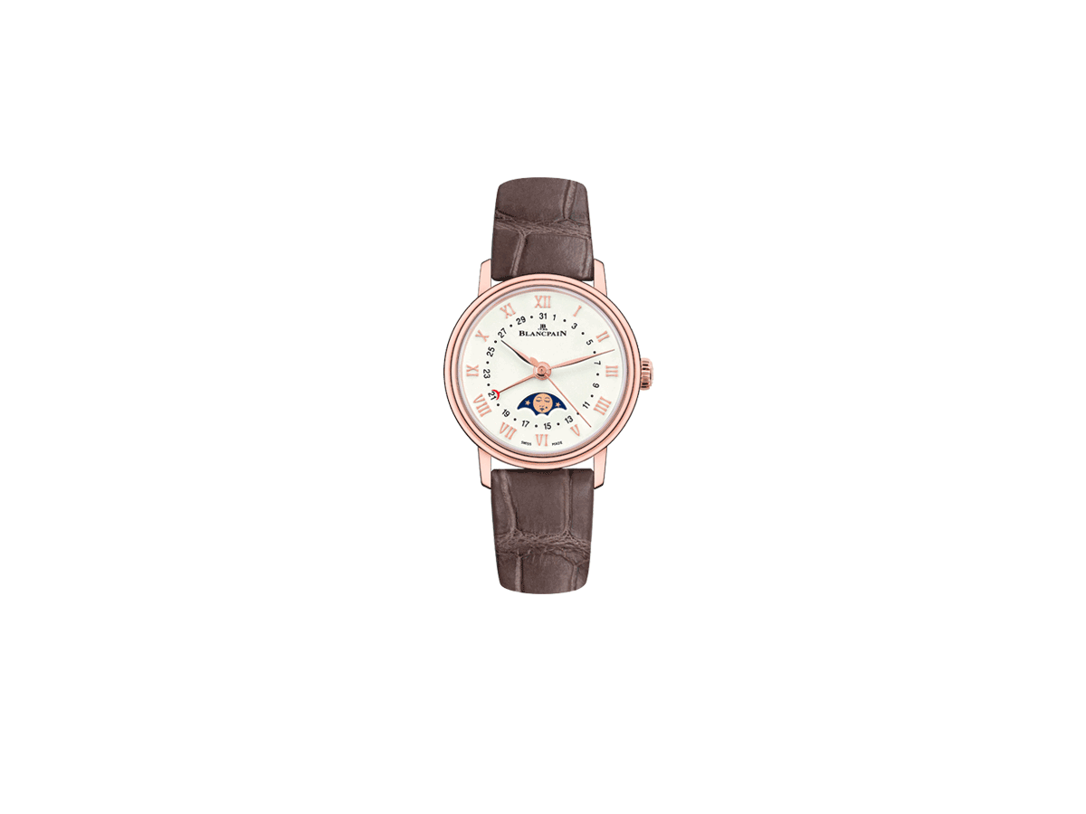 BLANCPAIN VILLERET DATUM MONDPHASEN DAMENUHR